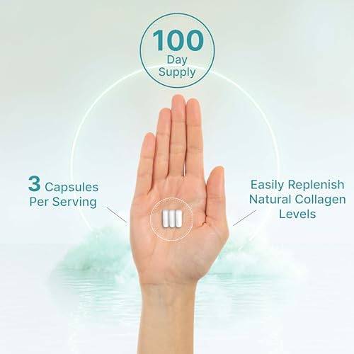 Multi Collagen Pills for Women & Men with Vitamin C, E & Biotin, 300 Capsules – Type I, II, III, V, X Hydrolyzed Collagen Peptides – 11 in 1 Formula with Saw Palmetto, Bamboo Silica, & Hyaluronic Acid - Image 5