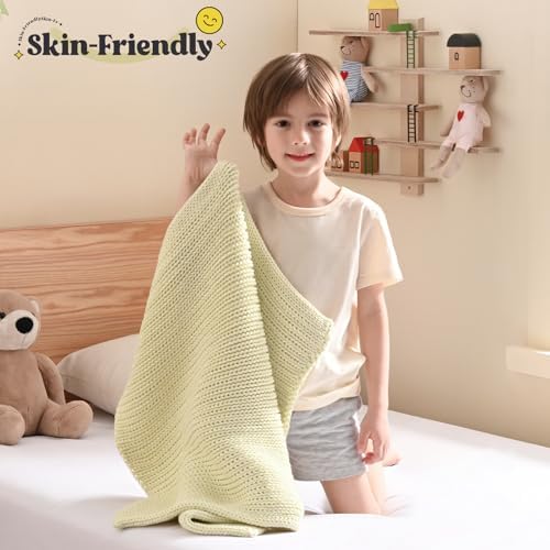 Guohaoi Knitted Weighted Blanket for Adults, 20"x30" 2lbs Full/Queen Size - Image 2
