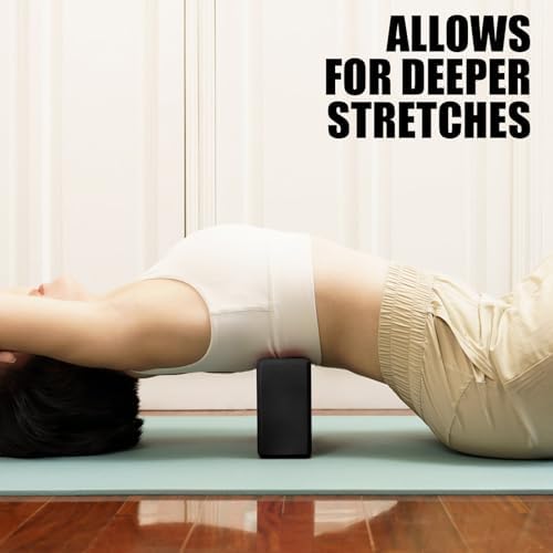 Septo 2 Pcs Yoga Blocks, 9x6x3 Inch Foam Blocks for Pilates - Image 7