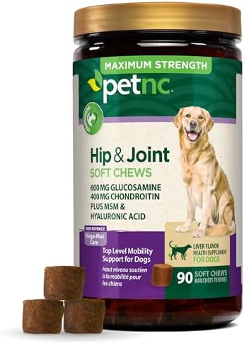 PetNC Natural Care Hip & Joint Mega Soft Chews by VisitthePetnc