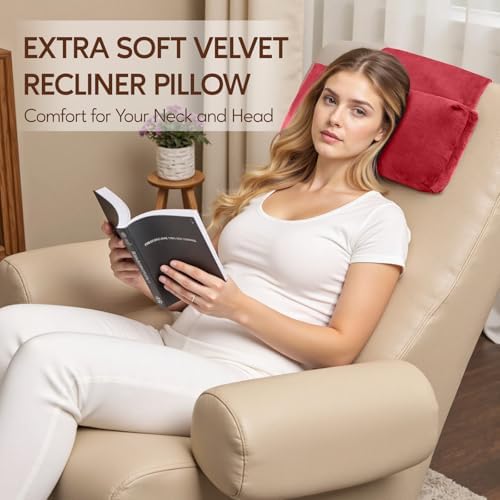 Neck Pillow for Recliner Chair, Adjustable Recliner Pillow for Headrest - Image 2