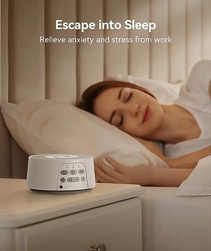 Dreamegg White Noise Machine, Sound Machine for Sleeping Baby, Kids, Adult - Image 3