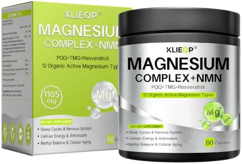 Magnesium Complex Supplement for Women and Men with NMN Supplement by Unknown