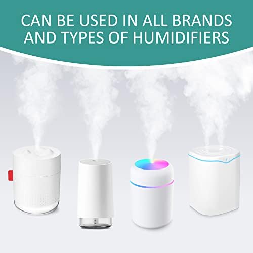 Humidifier Cotton Stick Filter Replacement, Portable Refill Sponges, Compatible with H2O, GENIANI, USB, Travel Humidifiers for Office, Car, Bedroom, Small Diffuser (Pack of 10) - Image 3