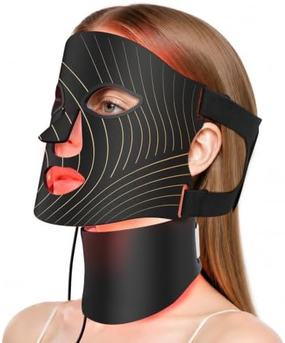 Red Light Therapy for Face,LED Face Mask by onluky
