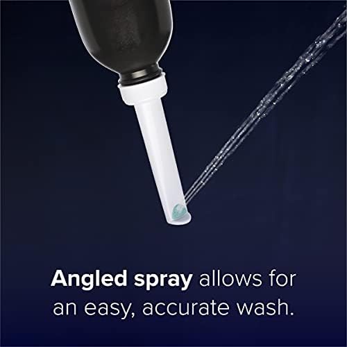 Brondell GoSpa Travel Bidet GS-70 – Portable Peri Bottle for Postpartum & Perineal Care, 400ml Handheld Bidet with Angled Nozzle, Collapsible Design, Nozzle Storage & Travel Bag, Midnight - Image 4