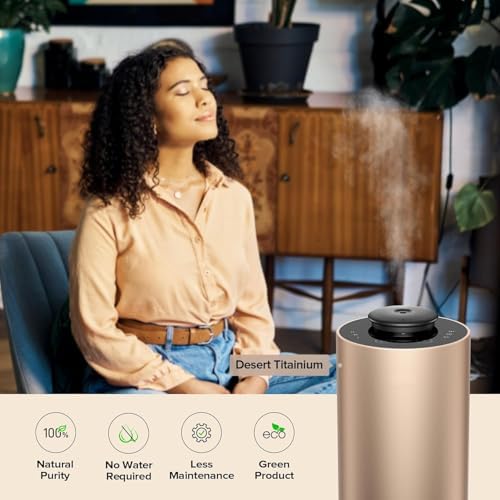 Airversa 2 Pack ANX Waterless Diffuser for Essential Oil, Black + Gold - Image 6