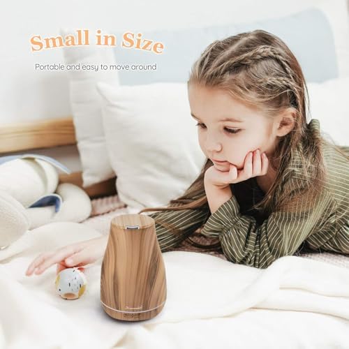 Homeweeks Essential Oil Diffuser for Room 100 ML 1 Pack - Image 5