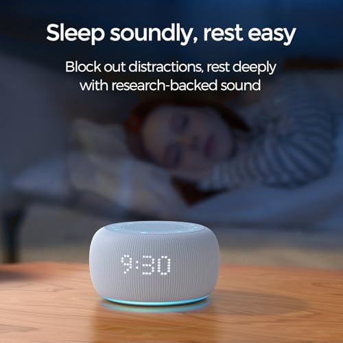 Buffbee Pro 2nd Gen| Sound Machine, Alarm Clock with Bluetooth Speaker - Image 3