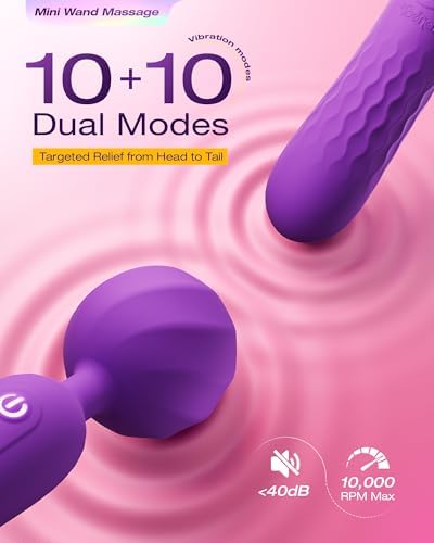 Toendi Dual-Ended Mini Handheld Massager Personal Massagers Woman - Image 2
