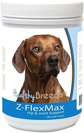 Healthy Breeds Rhodesian Ridgeback Z-Flex Max Dog Hip and Joint Support 180 Count by HealthyBreeds