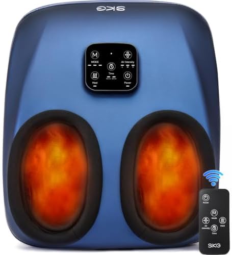 SKG YS100 Shiatsu Foot Massager with Heat for Plantar Fasciitis by SKG