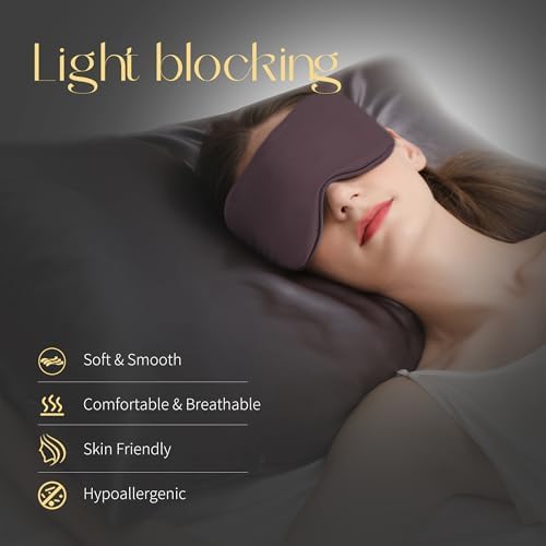 ZIMASILK Adjustable 100% 22 Momme Mulberry Silk Sleep Mask - Image 3