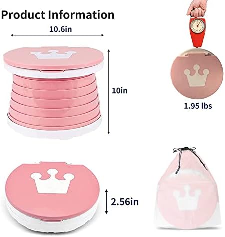 Portable Potty for Toddler,Travel Potty Seat for Toddler,Travel Toilet Kids - Image 5