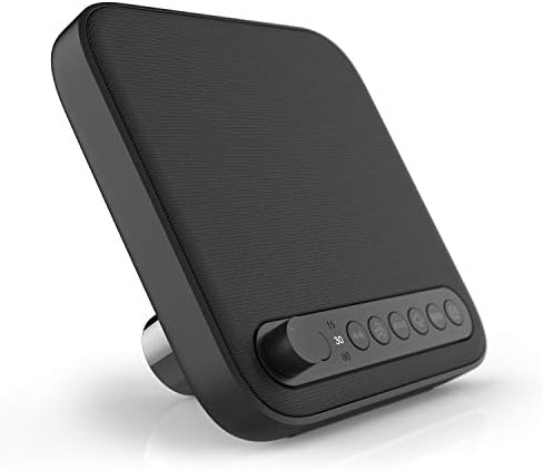 Pure Enrichment Wave Premium Sleep Sound Machine with USB Charger - Seamless Looping with 6 Soothing All-Natural Sounds, & Auto-Off Timer - Easily Portable for Travel (Black) Patented Design by Unknown