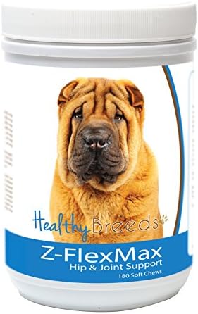 Healthy Breeds Chinese Shar Pei Z-Flex Max Dog Hip and Joint Support 180 Count by HealthyBreeds