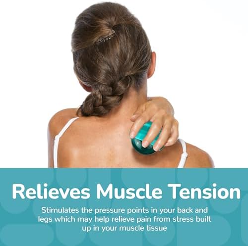 BioSwiss Roller Ball Massager, Handheld Full Body Massage Tool for Back, Legs, and Muscles - Image 5