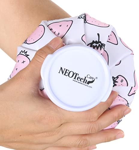 Neotech Care Ice Bag with Screw Top Lid (Strawberries Design, 5 inch) by NEOtechCare