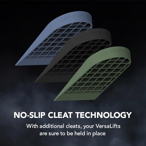 Hybrid™ Heel Lift Inserts (Pair) (Small) - Ideal for Cross Training, metcons, wods, Functional Fitness, HIIT, Squats, plyometrics - Image 4