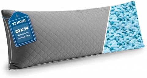 YZ HOME Long Body Pillow for Adults - Firm Body Pillow Insert by YZHOME