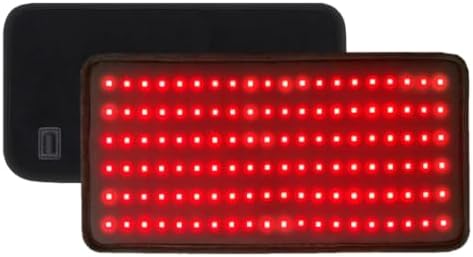 Red Light Therapy Pad, 120 LED 660nm 850nm Infrared Light Wrap by RedLightTherapy