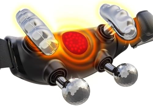 Upgraded Neck Massager for Pain Relief Deep Tissue, Cordless Neck and Shoulder Massager with Heat, 5 Modes Deep Tissue Kneading, Portable Shiatsu Massager for Back Leg Muscles, Home Office Travel Use by Swancode