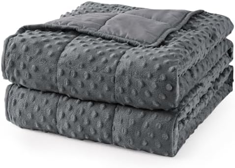 Mr. Sandman Weighted Blanket for Adults, Queen Size 20 lbs, 60 x 80 Inches by MrSandman