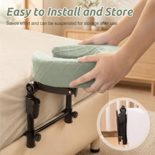 Massage Headrest for Bed, Head Holder & Face Cradle with Face Down Pillow - Image 4