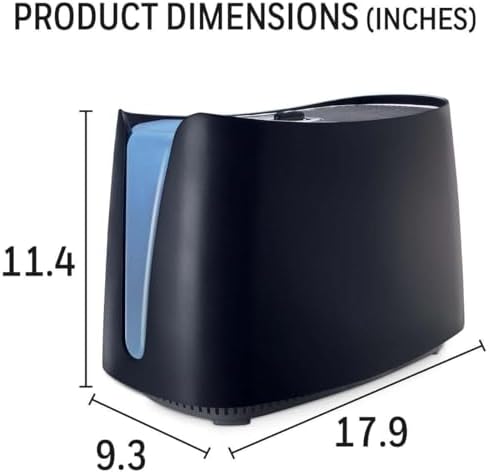 Honeywell Cool Moisture Humidifiers for Bedroom, Medium Rooms, 1.1 Gallon, Invisible Moisture Humidifier for Baby, Kids, Quiet, Easy to Clean, UV Technology, Black, HCM350B - Image 2