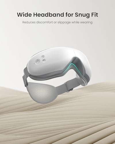 RENPHO Eyeris 1V Eye Massager with Voice Control, Heated Massage Eye Mask - Image 7