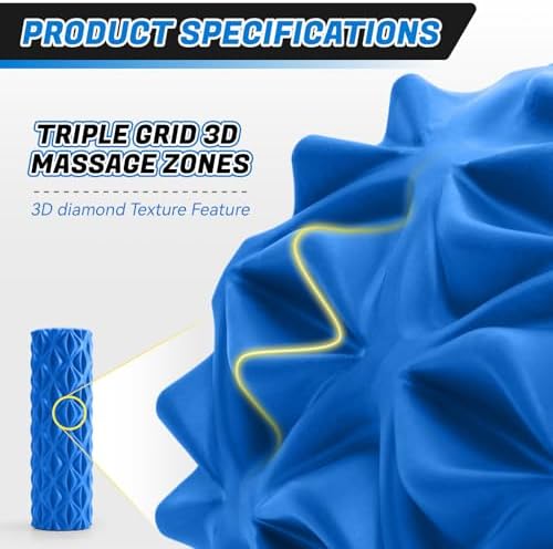 Foam Roller for Deep Tissue Massager High Density Massage Roller - Image 3