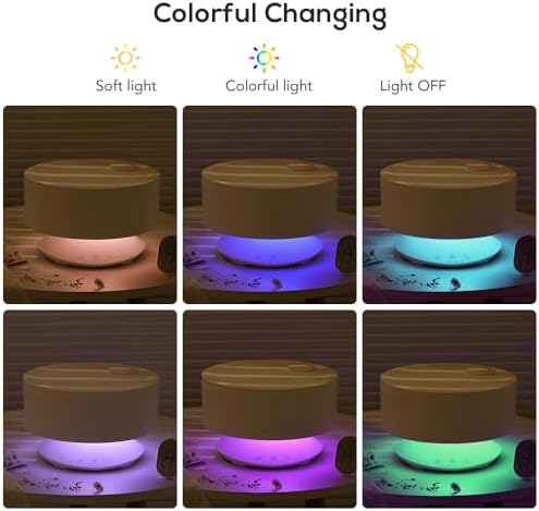 Humidifiers Easy to Clean,Essential Oil Diffuser, Colorful Night Light,Ultrasonic Top Fill Cool Mist Humidifiers for Bedroom Baby Plants,Ultra Quiet,Last up to 20 Hrs,1.6L,Levoair - Image 6