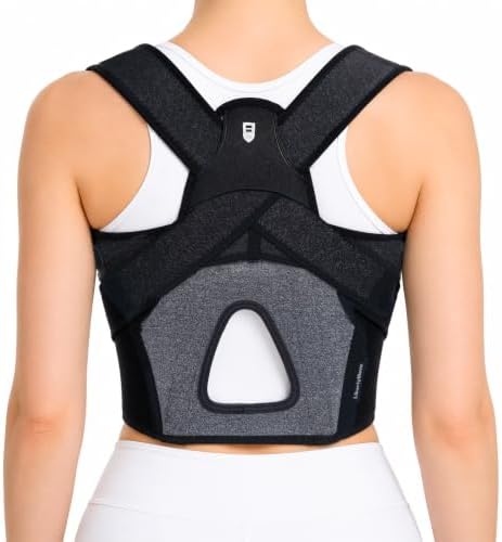 Posture Corrector for Women - Upper Back Brace for Hunchback by Unknown