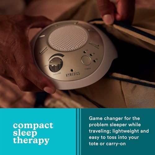 Homedics SoundSleep White Noise Sound Machine, Silver - Image 6
