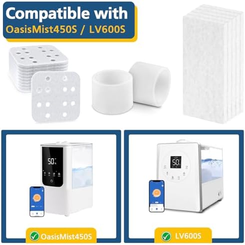 10 Pack Humidifier Filters, 10 Pack Absorption Pads and 10 Pack Aroma Pads - Image 2