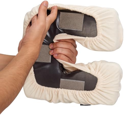 Master Massage 100% Cotton Pillow Covers, 100% all cotton, Machine Washable, Cream - Image 5