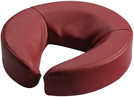 TOA Massage Universal Headrest Face Cushion Face Pillow for Massage Table - 3.5 Inch (Pack of 1) (Burgundy) by TOA
