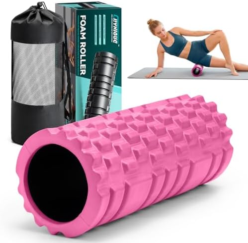 Foam Roller 13" Multi Density Fitness Exercise for Muscle Recovery by CHYNIQUE