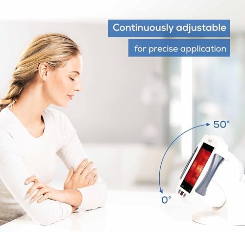 Beurer IL50 Infrared Heat Lamp Heated Red Light Therapy Lamp for Body, Face, Sinuses, & Skin - Effective Muscle Pain & Cold Relief Treatment by Improving Blood Circulation - Image 5