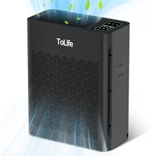 ToLife Air Purifiers for Home Large Room Up to 1295 Ft² with Auto Mode by ToLife