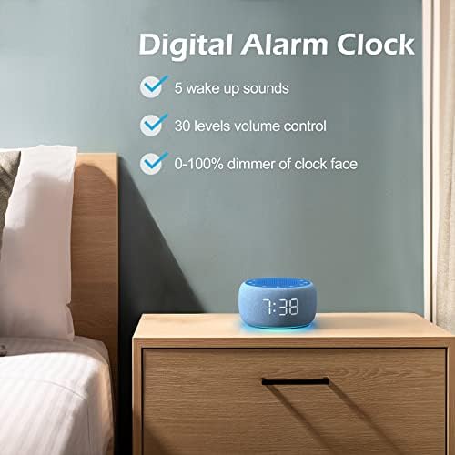 Buffbee Sound Machine & Alarm Clock 2-in-1, Bedroom Sleep Clock, Twilight - Image 6