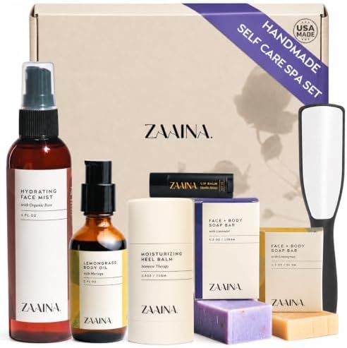 ZAAINA Spa Gift Set for Women | Relaxation Self Care Gift Box | Bath Set by ZAAINA