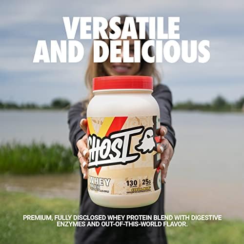 GHOST Whey Protein Powder, Cereal Milk - 2LB, 25G of Protein - Image 2