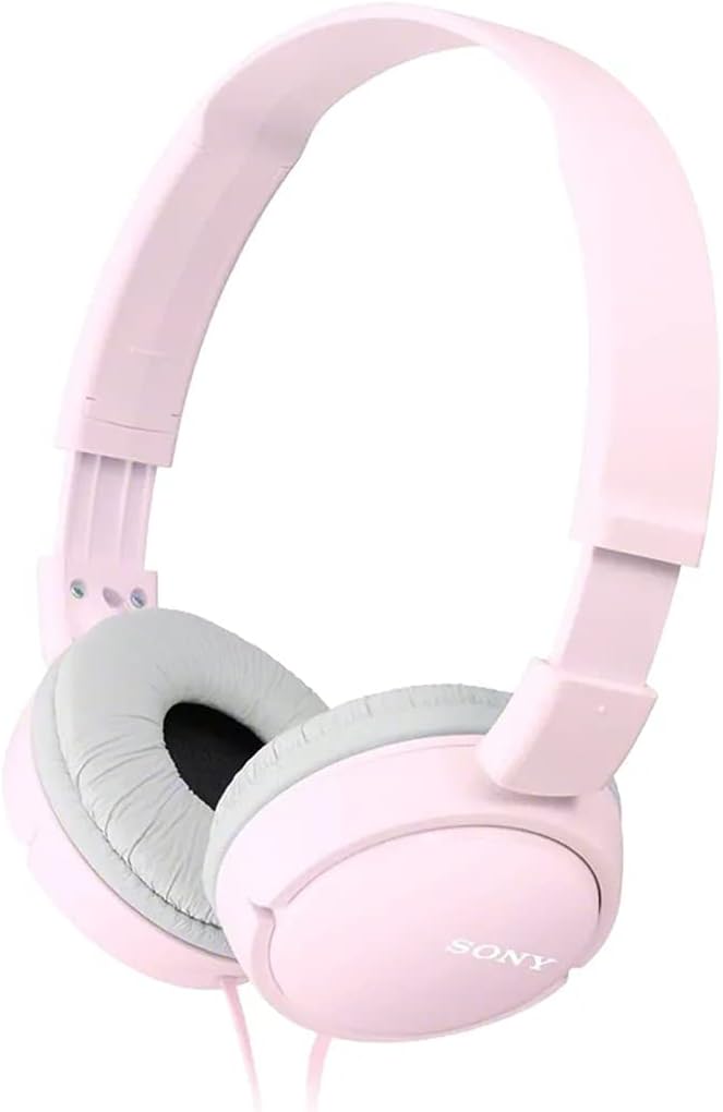 Sony ZX Series Wired On-Ear Headphones, Pink MDR-ZX110 by Unknown