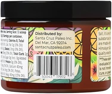 Santa Cruz Paleo Electrolyte Powder, P.O.G. Flavor (Passionfruit Orange Guava), Sugar Free Hydration Mix with Himalayan Pink & Sea Salt, Magnesium, Potassium, Stevia, 30 Servings - Image 6