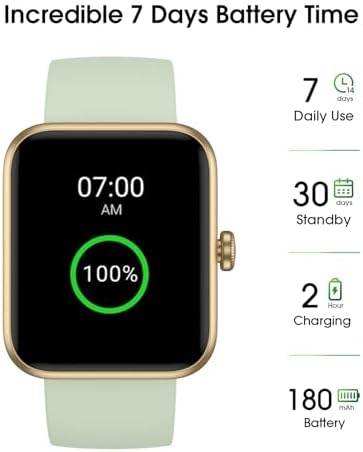 Smart Watch, Fitness Tracker with Heart Rate, Blood Oxygen, Sleep Tracker - Image 3