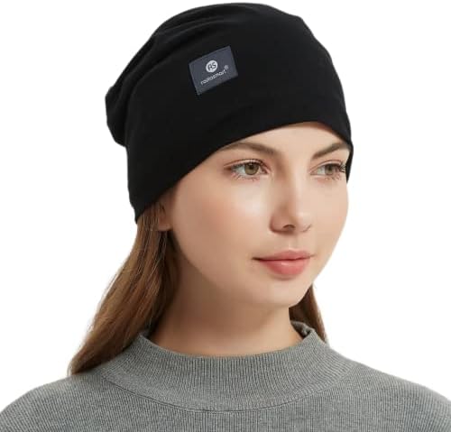 Radia Smart EMF Protection Slouch Beanie, 5G, RF Shielding, WiFi Protection, Brain Coat by RadiaSmart-EMFProtection5GSafety