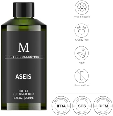 Hotel Collection Diffuser Oil- 6.76 Fl Oz/200ML-ASEIS,Luxury Essential Oils for Diffuser Refill & Machines,Bigger Bottle, Bolder Aroma, Longer Lasting - Image 5