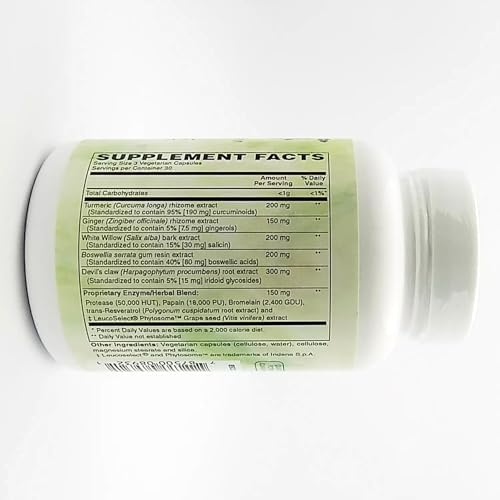 Holly Hill Health Foods, Inflammove (Healthy Joint & Mobility Support*), 90 Vegan Capsules - Image 4