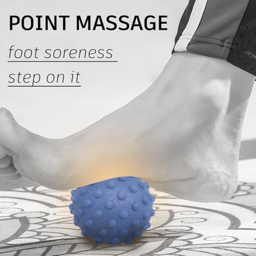 NGT new guide steps Fascia Ball, Suitable for Relaxing Muscles, Restoring Fascia, and Improving Body Condition for All Parts of the Body. (Blue) - Image 5